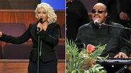 Christina Aguilera e Stevie Wonder - Getty Images