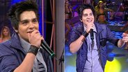 Luan Santana canta seus sucessos e recorda histórias da escola no 'Domingão do Faustão' - Divulgação/TV Globo