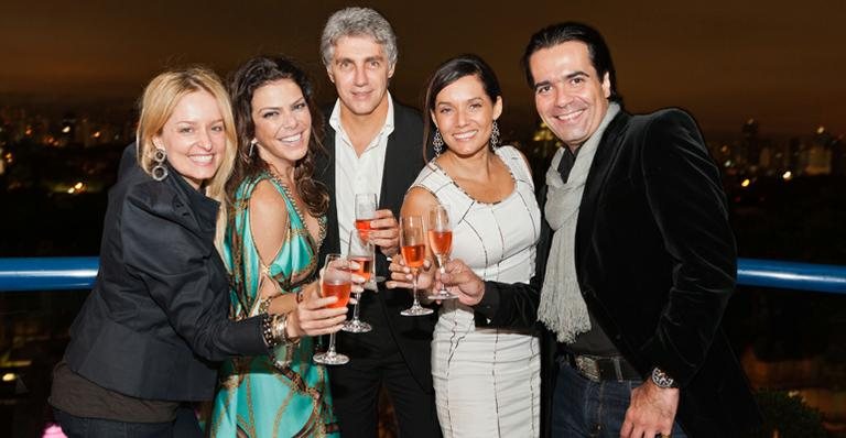 Luciana Vendramini, Gisele Fraga, Nelo Marracini Neto, Mônica Carvalho e Fábio Arruda - Samuel Chaves