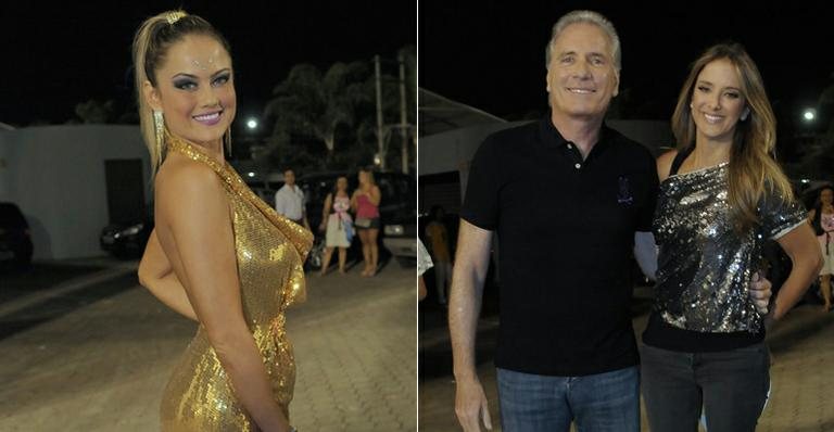 Ellen Rocche, Roberto Justus e Ticiane Pinheiro - Francisco Cepeda/AgNews