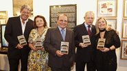 Antônio Grassi, Paloma Amado, Ivo Pitanguy, Arnaldo Niskier e Christina: honra. - Gianne Carvalho