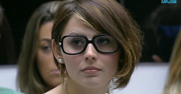 Mayara Medeiros foi eliminada do BBB12 com 74% dos votos na disputa com Fael para permanecer na casa - Divulgação/TV Globo