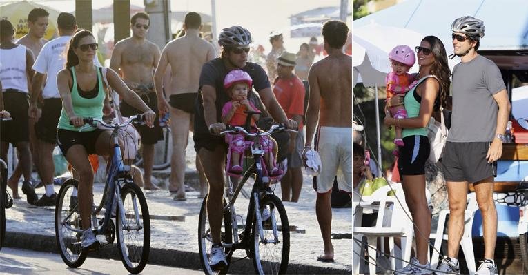 Pedaladas com Wolff e Gabriela - Andre Freitas/Agnews