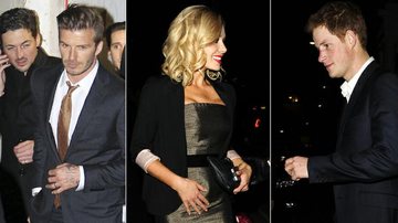 David Beckham, Katherine Jenkins e Príncipe Harry - Splash News