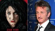 Sean Penn e a foto do cartaz do filme 'Meu Lugar' - Divulgação; Getty Images