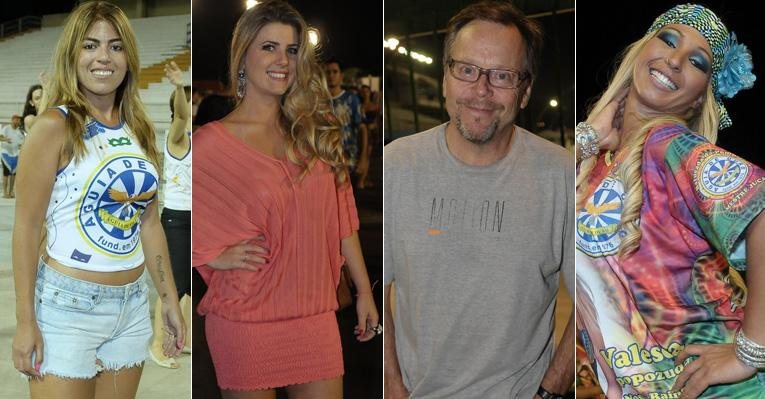 Famosos caem no samba em ensaio técnico da Águia de Ouro, em São Paulo - Francisco Cepeda/AgNews