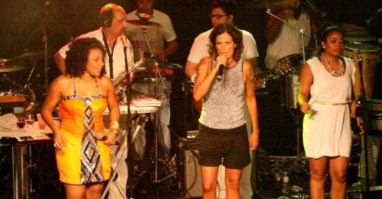 Margareth Menezes e Zélia Duncan cantam juntas no Rio - Onofre Veras/AgNews