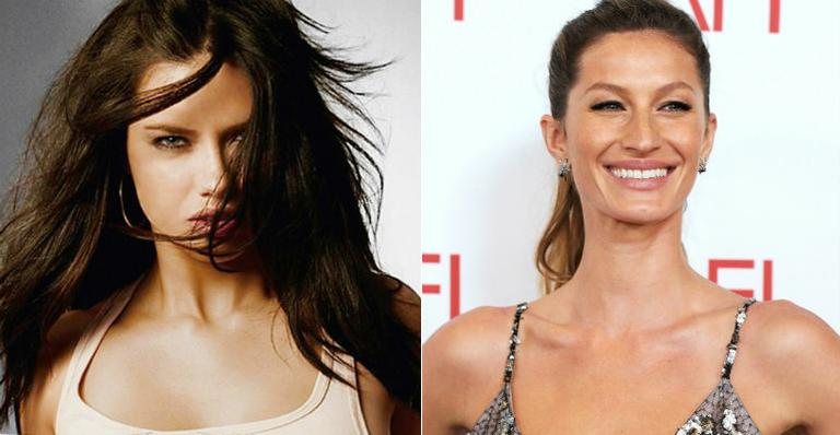 Adriana Lima e Gisele Bündchen - The Grosby Group/ Getty Images