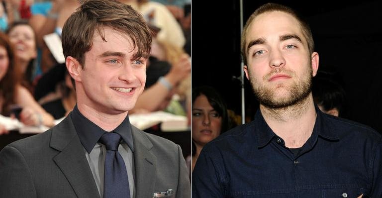 Daniel Radcliffe e Robert Pattinson - Getty Images