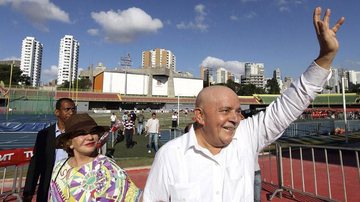 Luiz Inácio Lula da Silva com a esposa, dona Marisa - Ricardo Stuckert