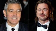 George Clooney / Brad Pitt - Reprodução/Getty Images