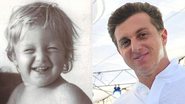 Luciano Huck mostra foto de quando era bebê - Arquivo pessoal e TV Globo