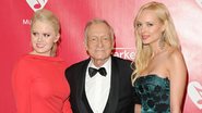 Hugh Hefner e suas coelhinhas - Getty Images