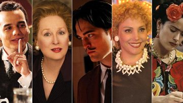 JK (Wagner Moura), Margareth Thatcher (Meryl Streep), Salvador Dali (Robert Pattinson), Dercy Gonçalves (Heloísa Perissé) e Frida (Salma Hayek) - Reprodução