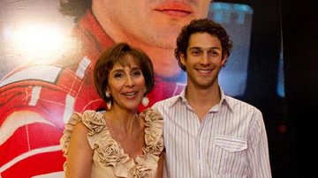 Bruno Senna com a mãe, Viviane - Divulgação