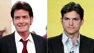 Charlie Sheen e Ashton Kutcher - Getty Images