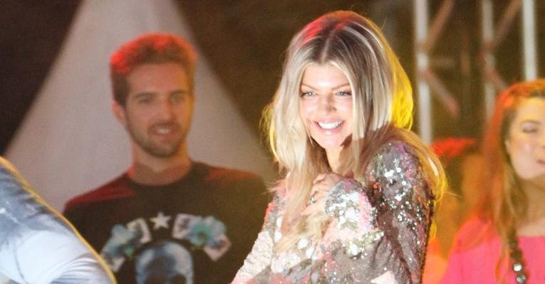 Fergie se apresenta no carnaval eletrônico de Florianópolis - André Freitas / AgNews