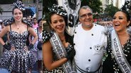 Leandra Leal e Maria Rita durante desfile do bloco Bola Preta, no centro do Rio de Janeiro - André Muzell e Alex Palarea / AgNews