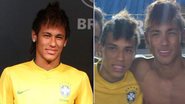 Jogador de futebol Neymar conhece sósia - Reprodução / Twitter