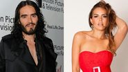 Russel Brand e Oriela Medellin Amieiro - Getty Images; Reprodução