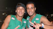 Neymar e Lucas - Felipe Souto Maior / Divulgação