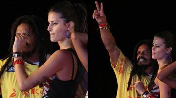 Isabeli Fontana e Rohan Marley - Marcus Pavão Wesley Costa e Gabriel Rangel/AgNews