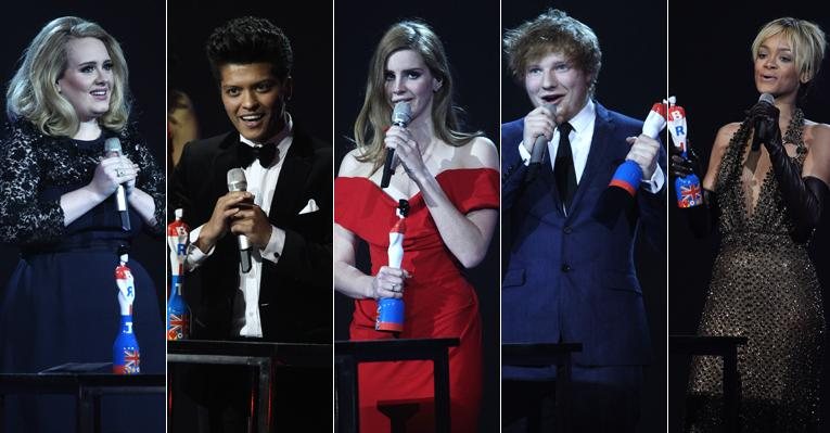 Os vencedores do Brit Awards 2012 - Getty Images