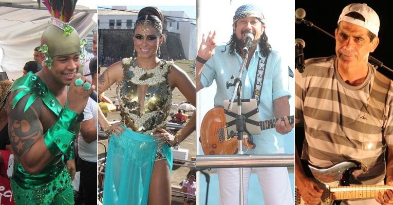 As bandas que agitaram o carnaval em 2012 - Fotomontagem