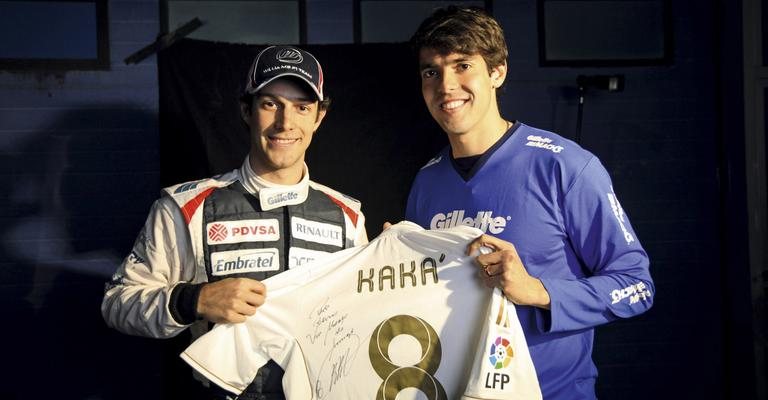 Bruno Senna e Kaká