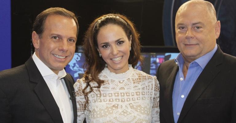 João Doria Jr. Entrevista a dermatologista Adriana Vilarinho e o empresário José Victor Oliva, em São Paulo.