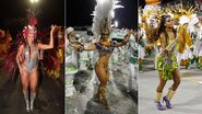 Famosos caem na folia no desfile das campeãs de São Paulo - Foto Montagem