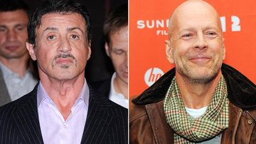 Sylvester Stallone / Bruce Willis - Reprodução/Getty Images