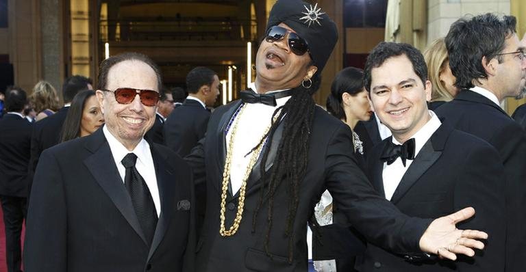 Sérgio Mendes, Carlinhos Brown e Carlos Saldanha - Reuters