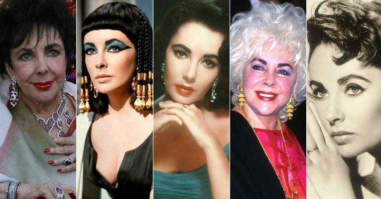 Elizabeth Taylor; momentos da diva do cinema mundial - Fotomontagem