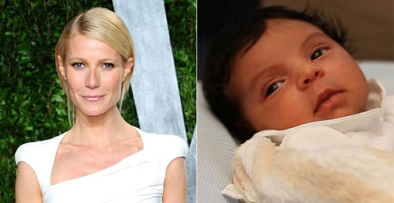 Gwyneth Paltrow está encantada com a pequena Blue Ivy Carter - Getty Images / Reprodução