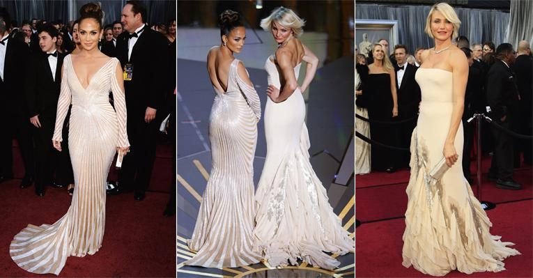 Jennifer Lopez, de Zuhair Murad e Cameron Diaz, de Gucci