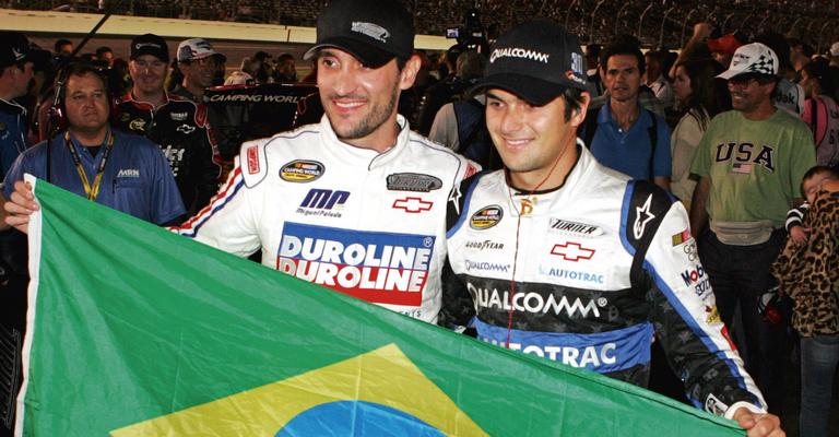 Miguel Paludo e Nelsinho Piquet - UPI/Michael Bush/Brainprix