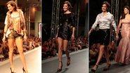 Deborah Secco e a ex-BBB Mariana Felício em desfile de moda - Amauri Nehn/AgNews