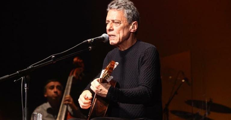 Chico Buarque em passagem de som em São Paulo - Manuela Scarpa/PhotoRioNews