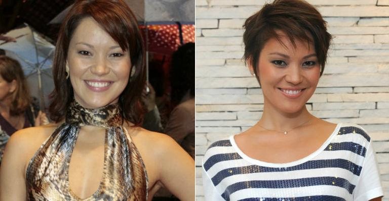 O antes e depois de Geovanna Tominaga - AgNews/ Divulgação