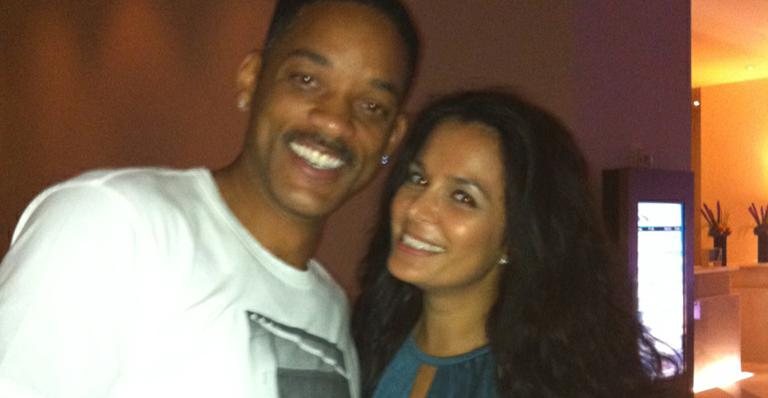 Will Smith e a modelo Gleicy Santos - Divulgação