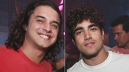 Guilherme Boury e Caio Castro em balada no Rio de Janeiro - Marco Macedo/Zax Club