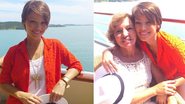 Geovanna Tominaga e sua mãe, dona Nazaré, no cruzeiro de Zezé Di Camargo e Luciano - Adriana Trujillo