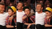 David Beckham curte partida do Los Angeles Lakers com Brooklyn - Reprodução/Getty Images