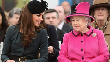 Kate Middleton e rainha Elizabeth II - Getty Images