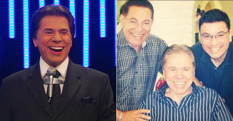 Silvio Santos adota novo visual - Foto Montagem