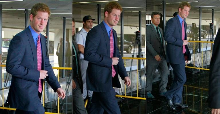 Príncipe Harry chega ao Rio de Janeiro - Felipe Panfili/AgNews