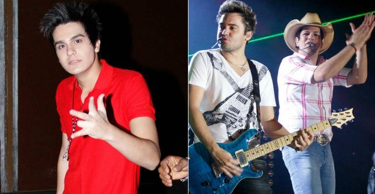 Luan Santana no show de Fernando e Sorocaba - Danilo Carvalho/ AgNews