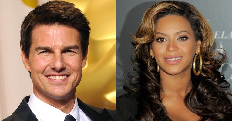 Tom Cruise e Beyoncé - Getty Images