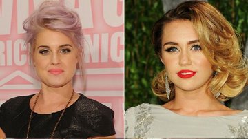 Kelly Osbourne / Miley Cyrus - Reprodução/Getty Images